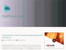 Tablet Screenshot of deliplayer.com